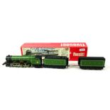 WILLS FINECAST, A VINTAGE THREE RAIL MODEL LOCOMOTIVE AND TWO TENDERS Titled 'The Flying