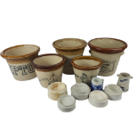 KITCHENWARE INTEREST, A SELECTION OF LATE VICTORIAN AND LATER STONEWARE POTS AND JUGS Consisting