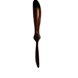 A WOODEN PROPELLER BLADE. (100cm) Condition: good, one small light scuff to blade