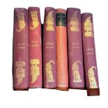 PUNCH, A COLLECTION OF MID CENTURY HARDBACK BOOKS, DATED 1955 - 1957 Published by Bradbury Agnew and