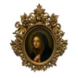 AFTER CARLO DOLCI, FLORENCE, 1616 - 1686, A PAINTED BY EQISTO MANZUOLI, ACTIVE C.186 - C.1870,