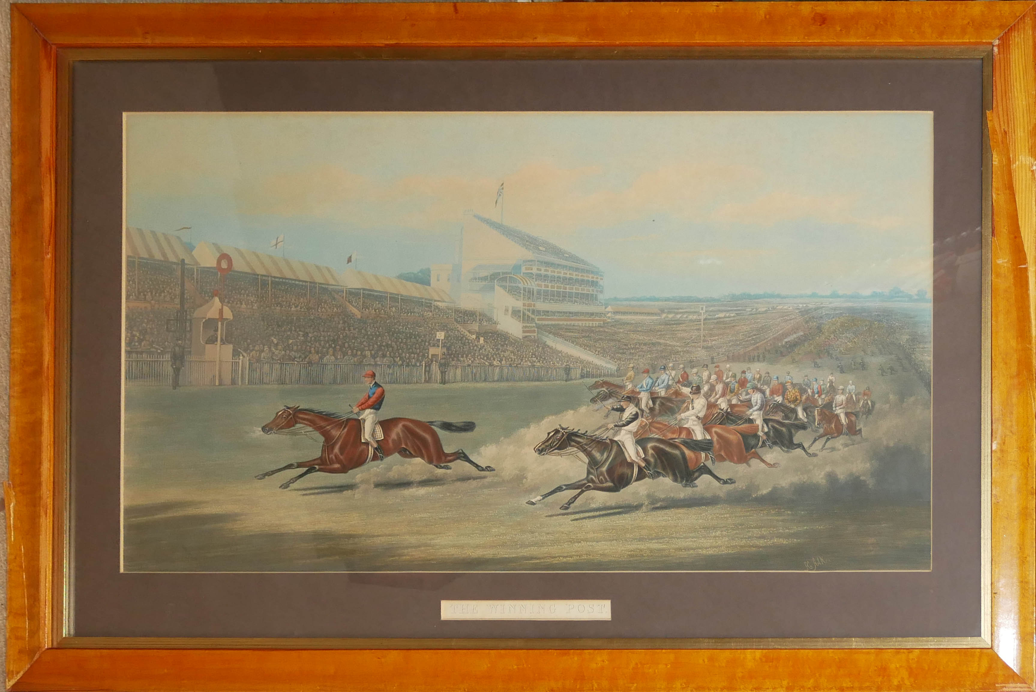 AFTER HENRY ALKEN, 1785 - 1851, A PAIR OF LATE 18TH/EARLY 20TH CENTURY HORSE RACING PRINTS,