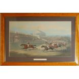 AFTER HENRY ALKEN, 1785 - 1851, A PAIR OF LATE 18TH/EARLY 20TH CENTURY HORSE RACING PRINTS,