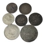 A COLLECTION OF 19TH CENTURY AND LATER CONTINENTAL SILVER COINS To include a free Imperial City of