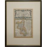 THREE ANTIQUARIAN MAPS To include E. Bowen Buckinghamshire, 1720, Herman Moll Murray and Nairn