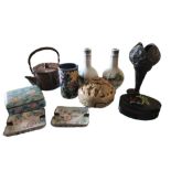 A COLLECTION OF 20TH CENTURY CHINESE PORCELAIN AND CLOISONNÉ WARE To include a pair of vases