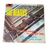 THE BEATLES, A FIRST PRESSING 'PLEASE PLEASE ME' 'VINYL MONO RECORD ALBUM Published PMC 1202.