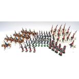 NEW TOY SOLDIER FOREIGN TROOPS Two troops of twelve Cavalry with Officers, eight French and four