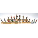 NINETEEN MODELS OF THE NAPOLEONIC WARS. (54mm to 80mm) Condition: excellent, well to highly detailed