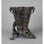 A Fine Late 19th Century Japanese Meiji Period Bronze Temple Burner