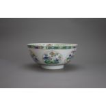 A 'famille verte' Bowl, Kangxi Period, Qing DynastyW: 20cm A 'famille verte' Bowl, Kangxi painted in