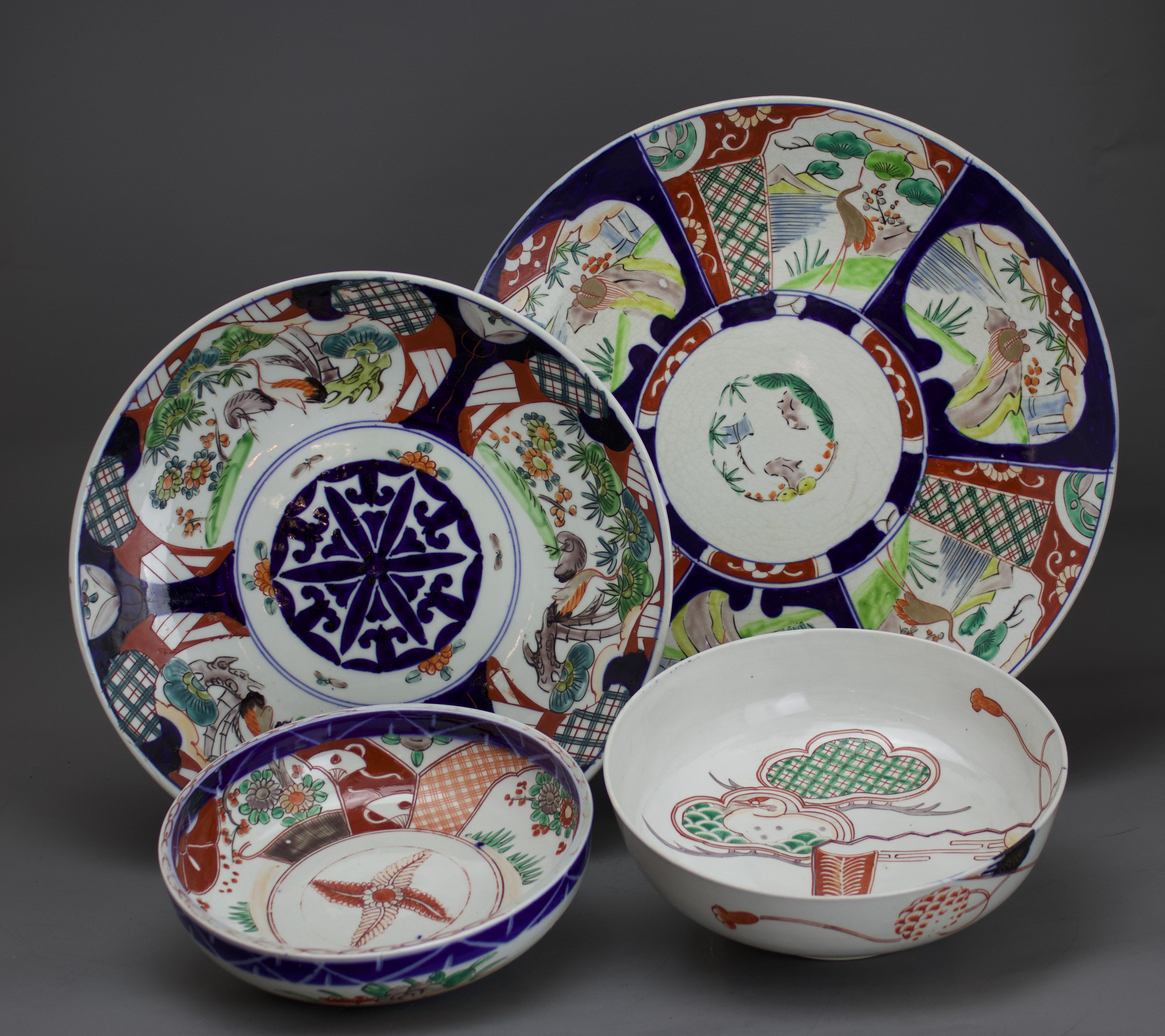 A small collection of Japanese Imari, 19th/20th century. The smallest W: 8.5cm, the largest W: 36. - Image 17 of 17