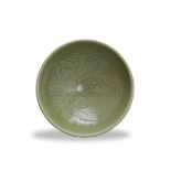 A Fine Yaozhou carved Bowl, Northern Song DynastyW: 19.5cm, H: 7cm FROM A PRIVATE COLLECTION A