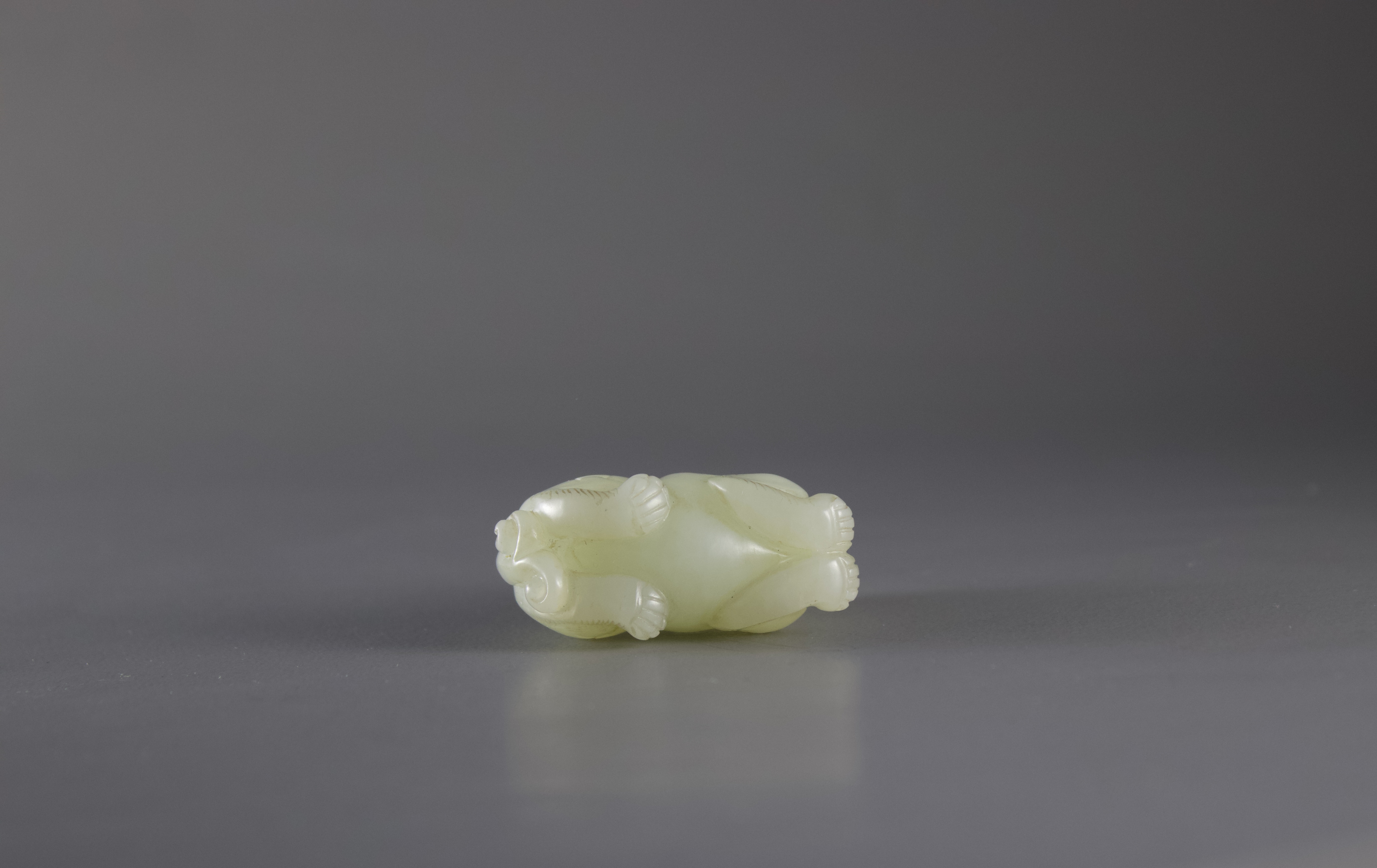 A Jade Qilin Pendant, Qing Dynasty or laterL: 4.5cm A Jade Qilin Pendant, Qing dynasty or later Well - Image 5 of 6