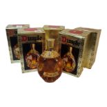 A SET OF SIX BOXED BOTTLES OF JOHN KING OF SCOTLAND DIMPLE WHISKY 70% proof, all bottles sealed