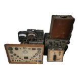 A COLLECTION OF VINTAGE SCIENTIFIC EQUIPMENT To include wireless set no 19 MK 111/TZA 25337, two
