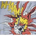 AFTER ROY LICHTENSTEIN,1923-1997, A 20th CENTURY PHOTOGRAPHIC LITHOGRAPH PRINT Titled 'Whaam',