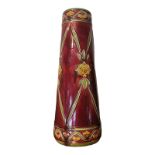 MINTON, A VIENNA SECESSIONIST STYLE EARTHENWARE CYLINDRICAL UMBRELLA STAND, CIRCA 1905 - 1910