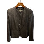 MAX MARA, A GREY JACKET. (size 12)