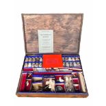 KAY LTD LONDON, AN EDWARDIAN WOODEN CASED CHEMISTRY SET Titled ‘The Wonders of Chemistry’, Kay Ltd