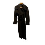 MAX MARA, AN ITALIAN BELTED WOOL WRAP COAT. (size 10)