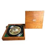 A COMPLETE 1920’S ‘SANDOWN’ ROULETTE GAME BY F.H. AYRES LTD Housed in a pine wood case. (Height 11.