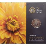 A 2009 CUPRO-NICKEL 'KEW GARDENS' PROOF FIFTY PENCE COIN Issued by the Royal Mint, with Queen