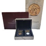 A 22CT GOLD 'MUSEUM' FULL SOVEREIGN PROOF COIN, DATED 2019 With Queen Elizabeth II portrait and