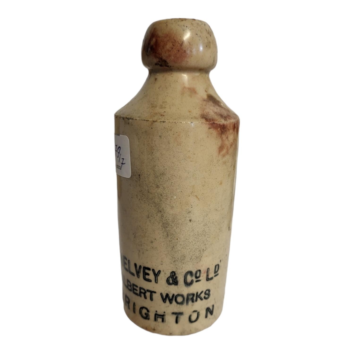 A 19TH CENTURY ENGLISH SALT GLAZED STONEWARE BOTTLES Various Victorian and later stoneware - Image 7 of 8