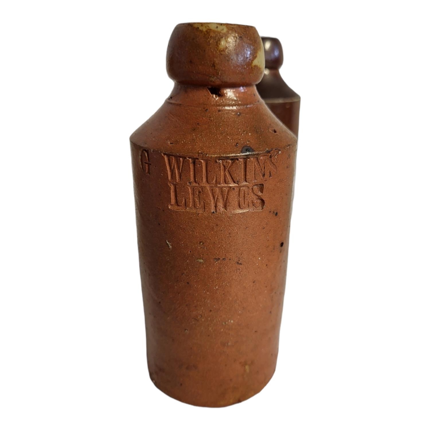 A 19TH CENTURY ENGLISH SALT GLAZED STONEWARE BOTTLES Various Victorian and later stoneware - Image 4 of 8
