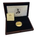 A 24CT GOLD FIVE POUND PROOF COIN, DATED 2019 Issued to commemorate the 80th Anniversary of The