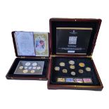 A CUPRONICKEL 1948 OLYMPIC YEAR COIN AND STAMP SET Eight coin set with four stamps, together with