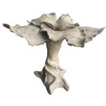 ATTRIBUTED TO URSULA MORLEY PRICE, B. 1936, A LARGE STUDIO POTTERY SCULPTURE STYLISED CORAL TREE. (h