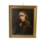 FOLLOWER OF JOHN OPIE, R.A., CORNWALL, 1761 - 1807, LONDON, 18TH CENTURY OIL ON CANVAS Self portrait