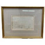 MANNER OF JOSEPH MALLORD WILLIAM TURNER, 1775 - 1851, 19TH CENTURY PENCIL AND WASH DRAWING