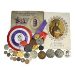 A COLLECTION OF COINS, TOKENS & MEDALLIONS TO INCLUDE EXAMPLES FROM THE 18TH CENTURY AND LATER