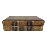 CHARLES DICKENS, TWO 19TH CENTURY FIRST EDITION LEATHER BOUND BOOKS Titled 'Master Humphrey's