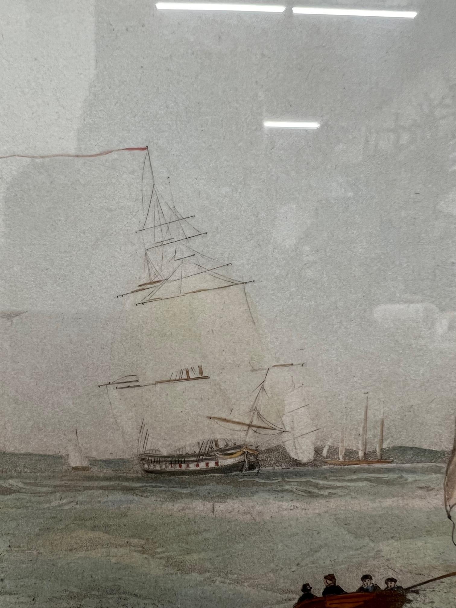 C. ROSENBERG, H.C.S. MACQUEEN OFF THE START 26TH JANUARY 1832, COLOURED ETCHING AND HAND COLOURED - Image 8 of 11