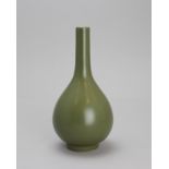 A Teadust Bottle Vase, 20th Century H:20cm the rounded belly and straight neck covered overall
