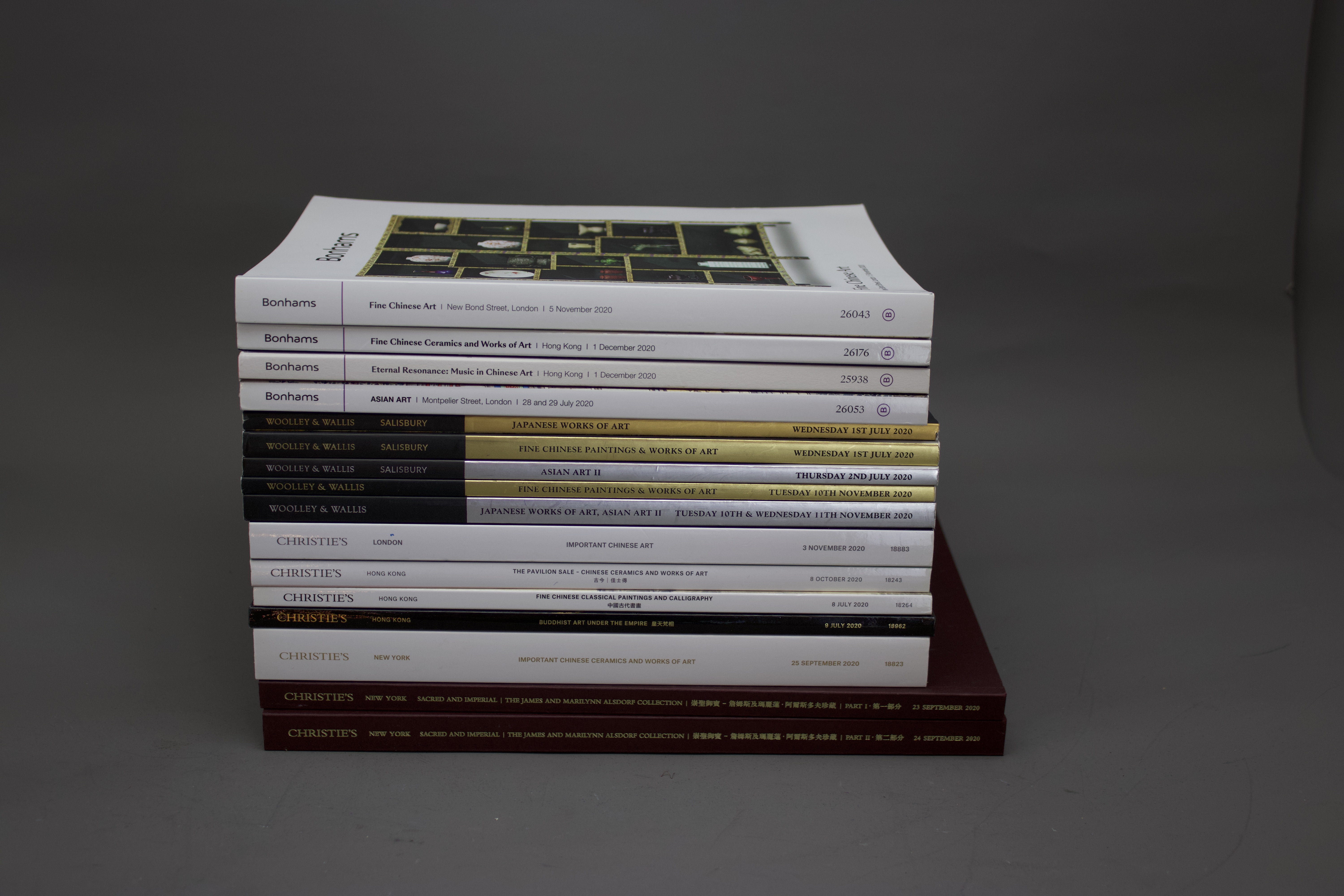 9 Sotheby's catalogues, 16 Chrtistie's/Bonhams/Wolley and Wallis??This lot is offered without - Image 2 of 2