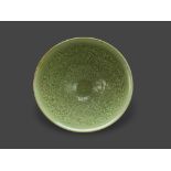 A Moulded Yaozhou Chrysanthemum Bowl, Northern Song dynasty, the almost conical interior with a
