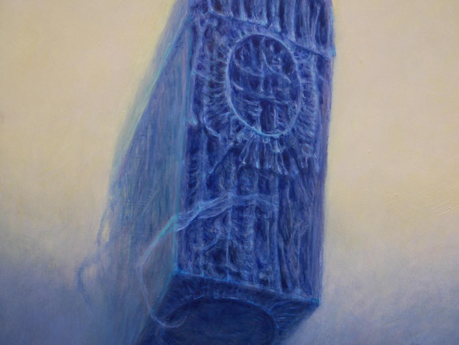 †ZDZISLAW BEKSINSKI, 1929 - 2005, POLISH, OIL ON FIBREBOARD Untitled surrealist apocalyptic - Image 4 of 12