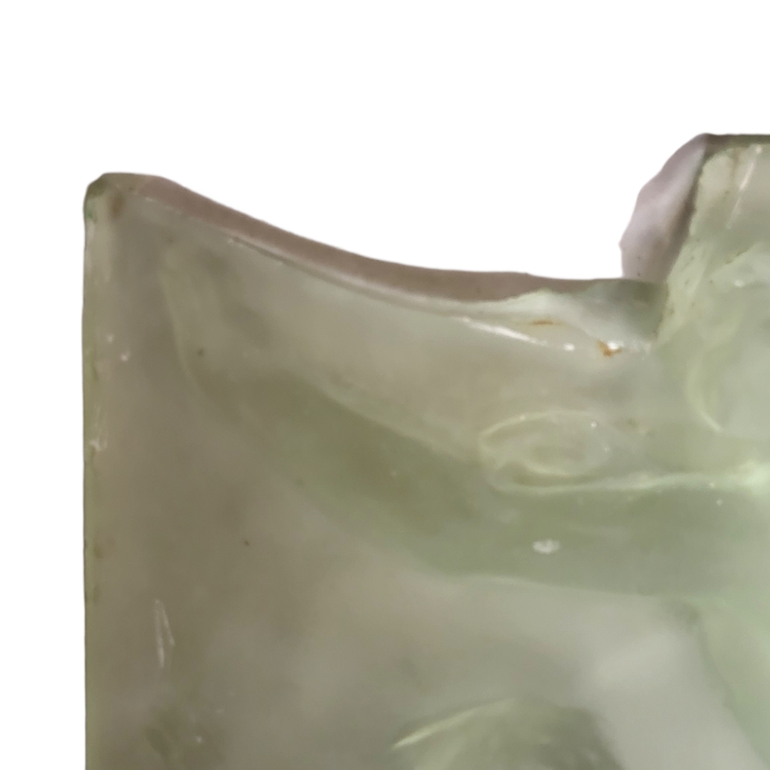 AN EARLY 20TH CENTURY ART DECO PERIOD ‘PALAESTRA’ FIGURAL FROSTED GLASS PANEL Moulded with five - Image 2 of 5
