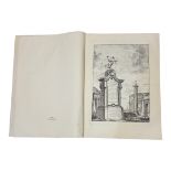 OPERA AND OPUS ARCHITECTONICUM, A LARGE FORMAT HARDBACK BOOK OF BLACK AND WHITE PRINTS, AFTER THE