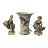 DRESDEN, CARL THIENE, AUGUSTUS REX, A PAIR OF FINE LATE 19TH CENTURY HARD PASTE PORCELAIN