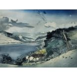 GORDON MILES, A LIMITED EDITION (2/150) WELSH SCHOOL ETCHING Landscape view, Royal Academy Summer