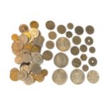 A COLLECTION OF EARLY 20TH CENTURY AND LATER EGYPTIAN SILVER COINS AND OTHERS To include twenty-five