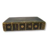 AN EARLY 19TH CENTURY FRENCH LEATHER BOUND HARDBACK BOOK Titled â€˜Les Psaumes De David', Nouvelle