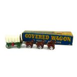 LESNEY, A VINTAGE DIECAST 'COVERED WAGON' An American Wild West 'Conestoga' wagon and horses, in