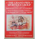 CRAIG WARWICK, 1948 - 2015, MONACO, 1996 FRAMED POSTER Clay Regazzoni driving the Scuderia Ferrari